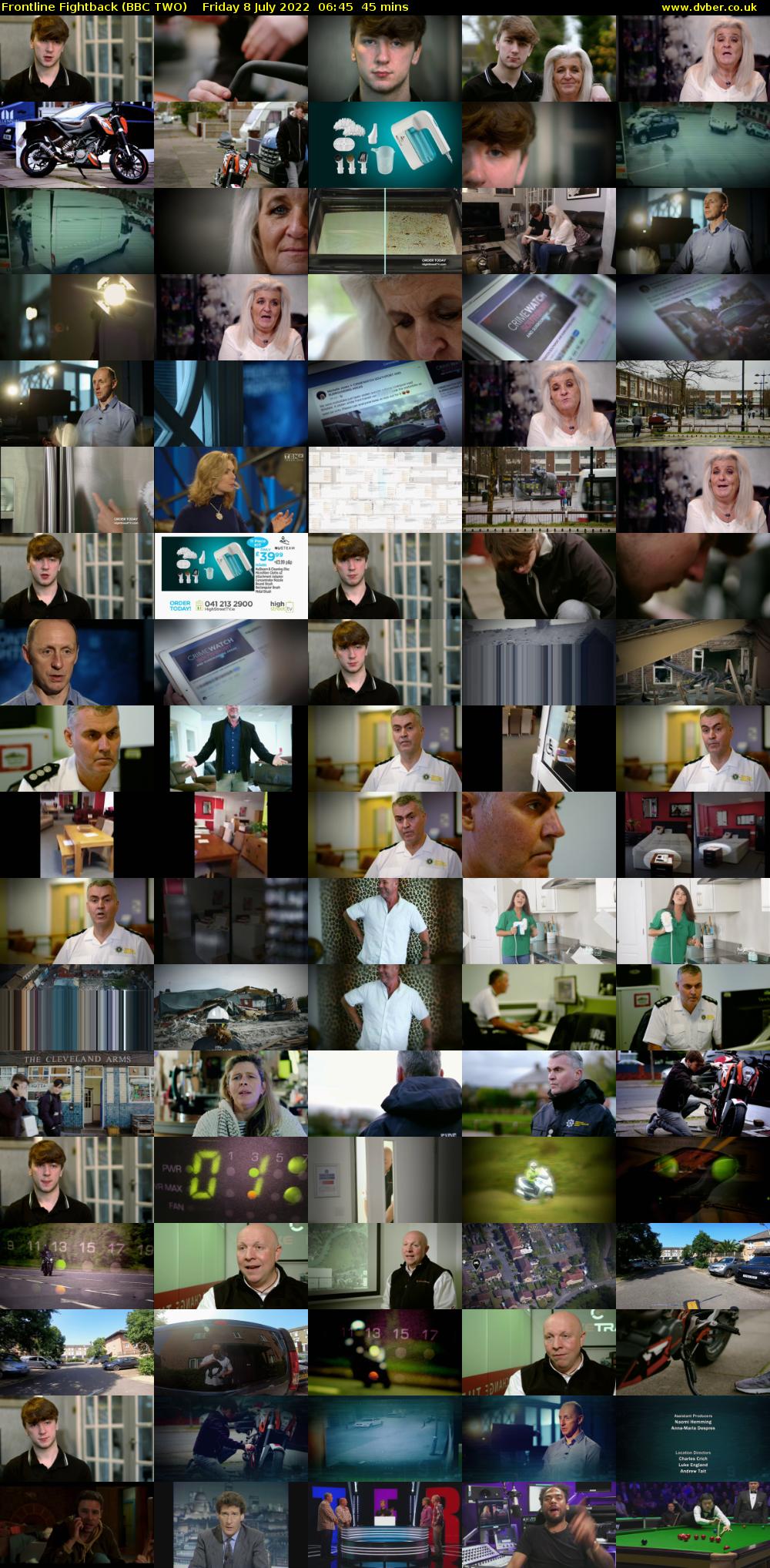 Frontline Fightback (BBC TWO) Friday 8 July 2022 06:45 - 07:30