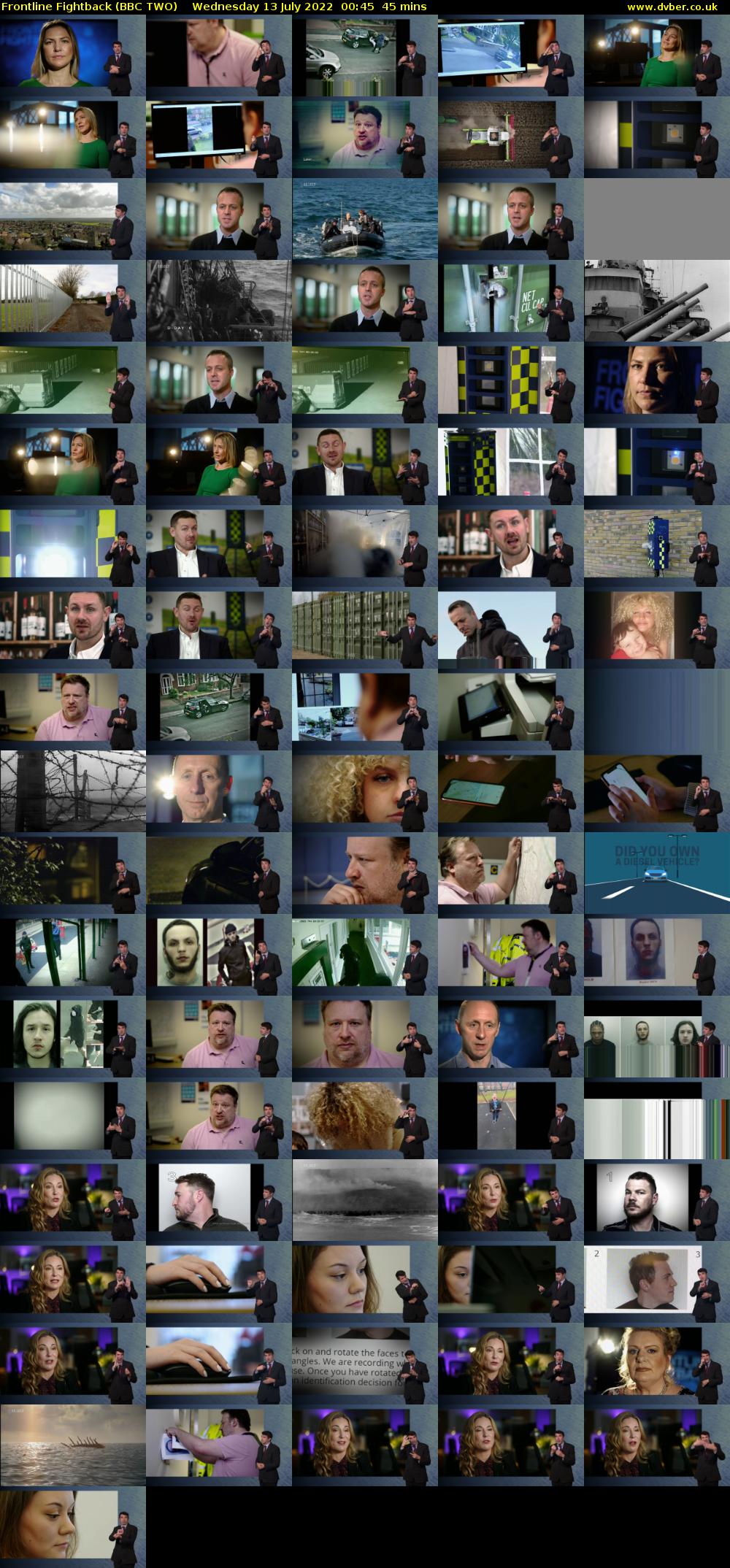 Frontline Fightback (BBC TWO) Wednesday 13 July 2022 00:45 - 01:30