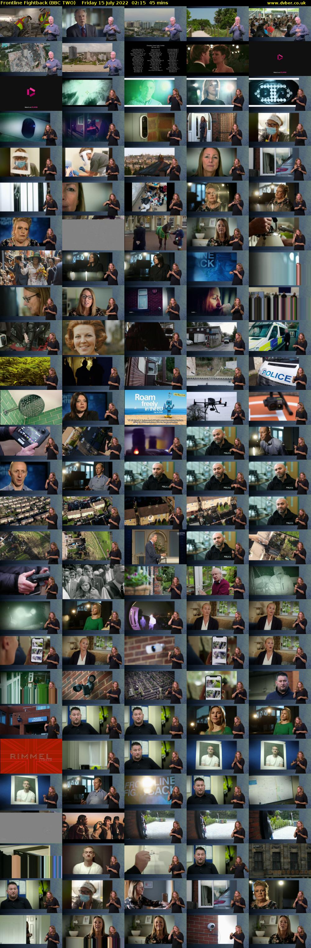 Frontline Fightback (BBC TWO) Friday 15 July 2022 02:15 - 03:00