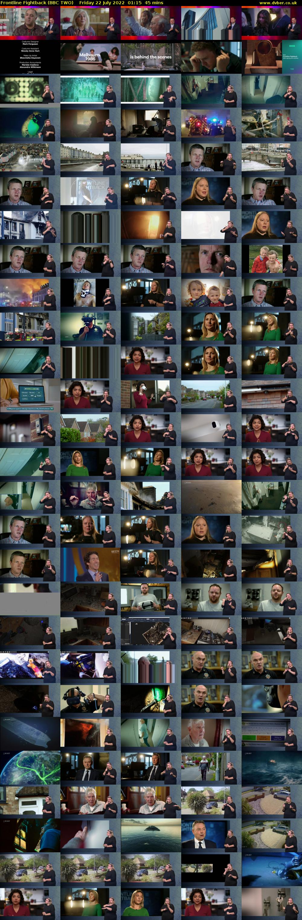 Frontline Fightback (BBC TWO) Friday 22 July 2022 01:15 - 02:00