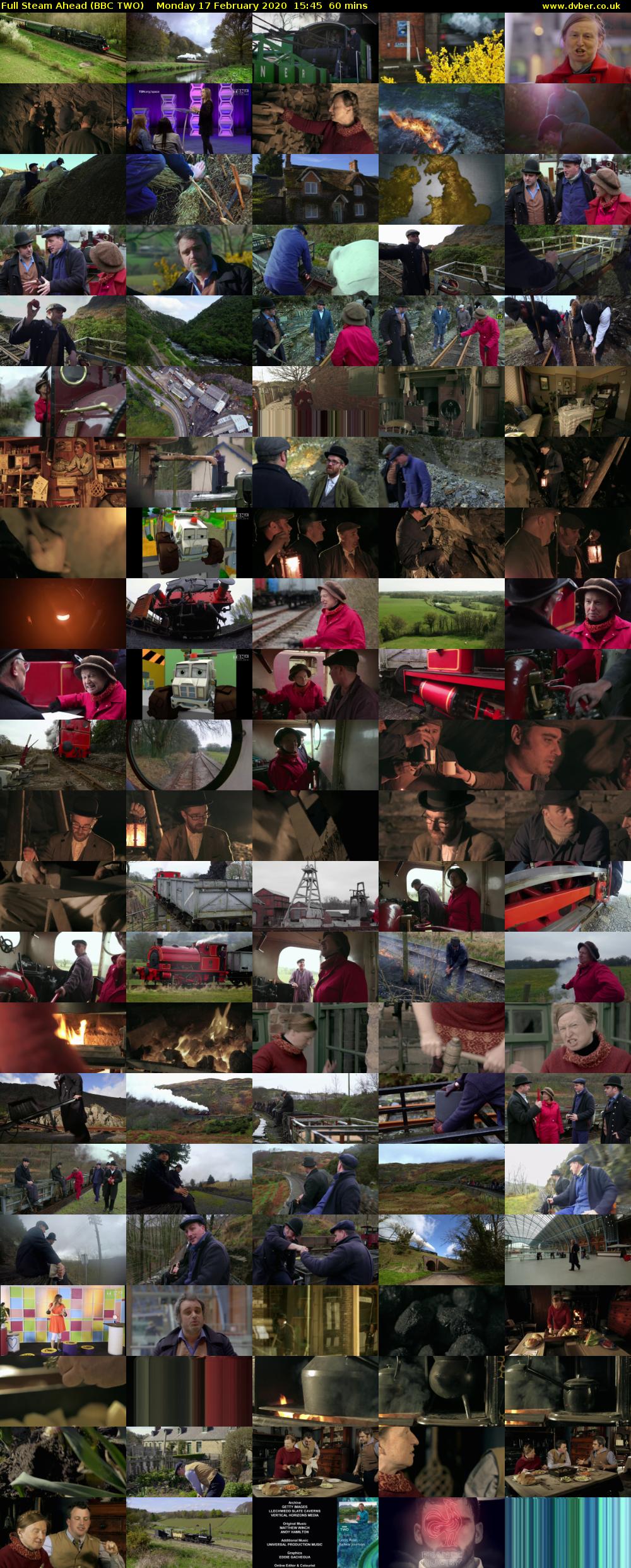 Full Steam Ahead (BBC TWO) Monday 17 February 2020 15:45 - 16:45