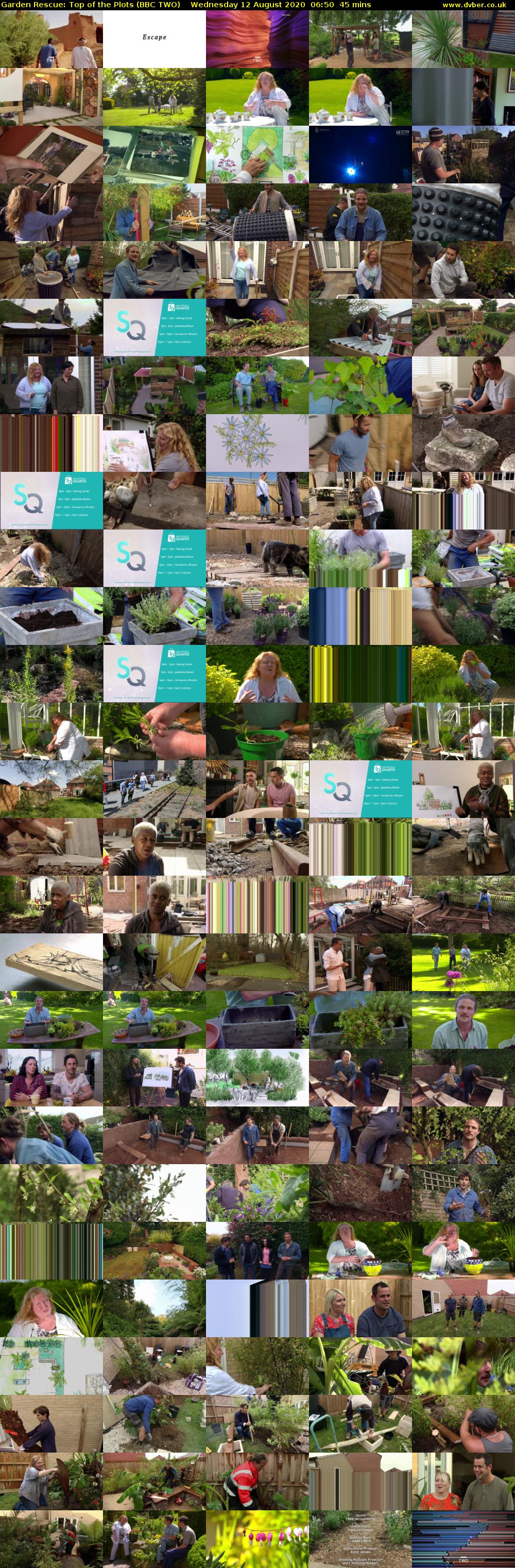Garden Rescue: Top of the Plots (BBC TWO) Wednesday 12 August 2020 06:50 - 07:35
