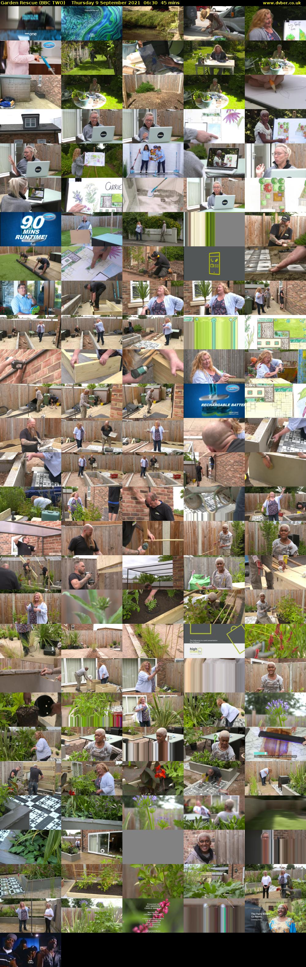 Garden Rescue (BBC TWO) Thursday 9 September 2021 06:30 - 07:15