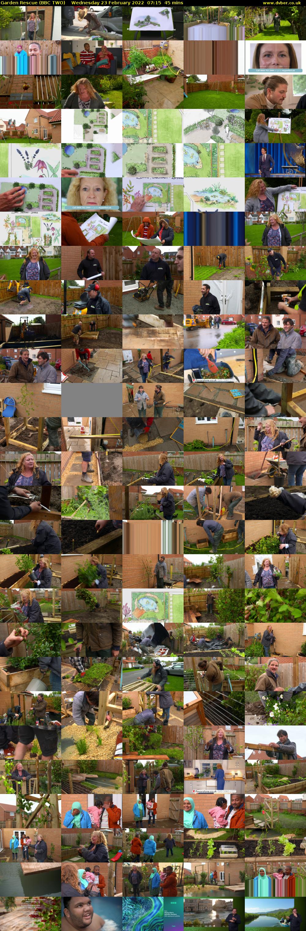 Garden Rescue (BBC TWO) Wednesday 23 February 2022 07:15 - 08:00
