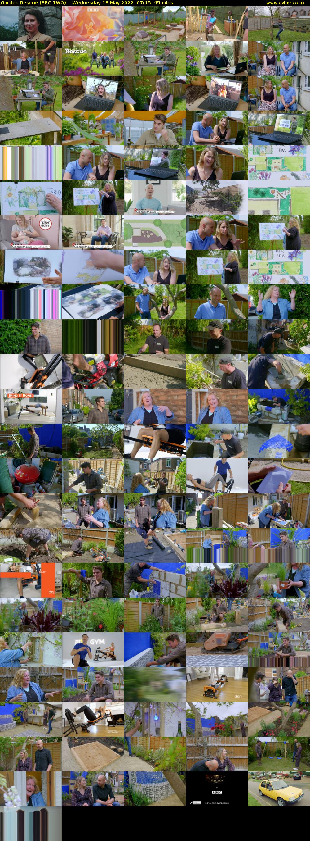 Garden Rescue (BBC TWO) Wednesday 18 May 2022 07:15 - 08:00