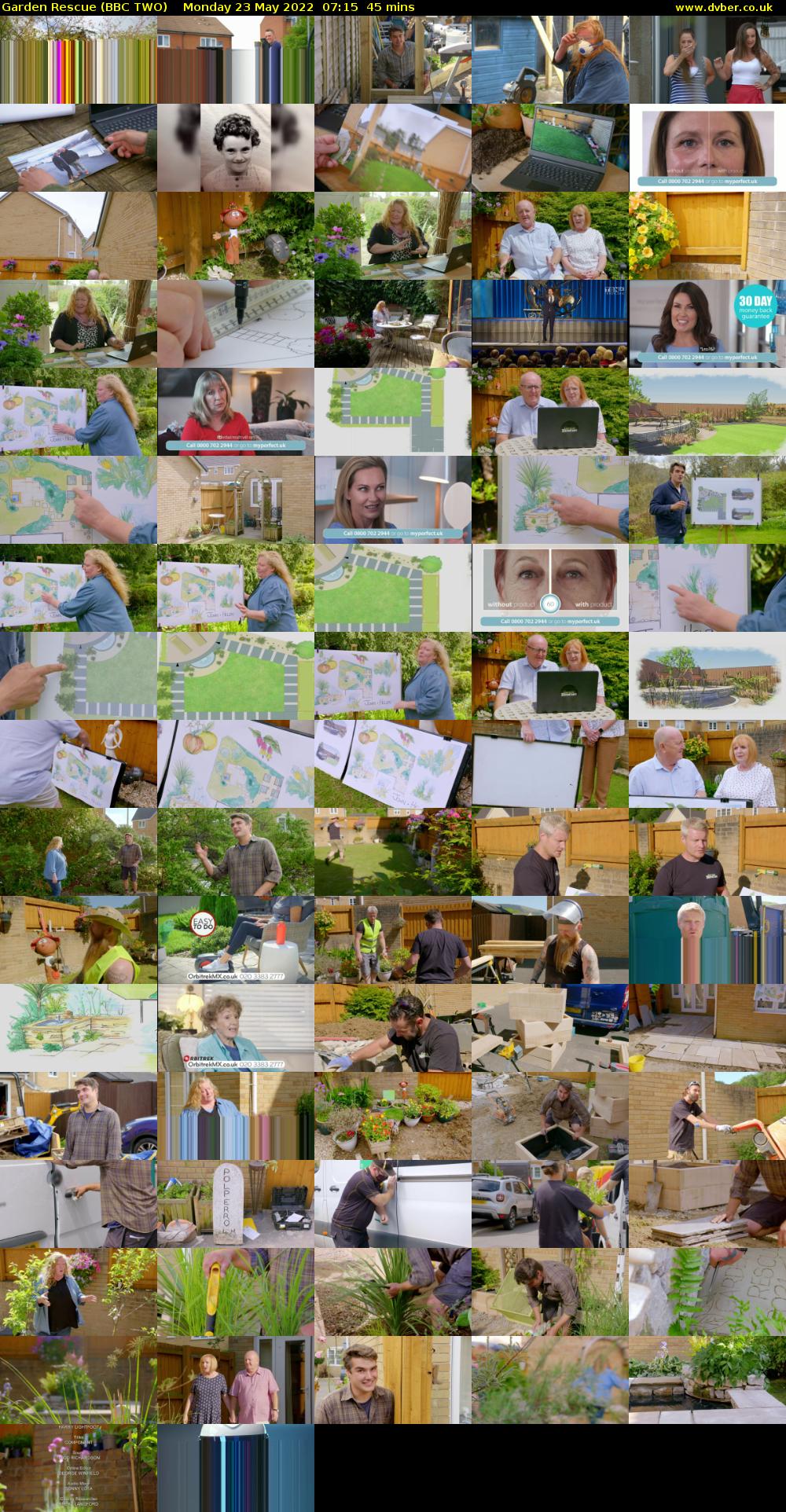 Garden Rescue (BBC TWO) Monday 23 May 2022 07:15 - 08:00