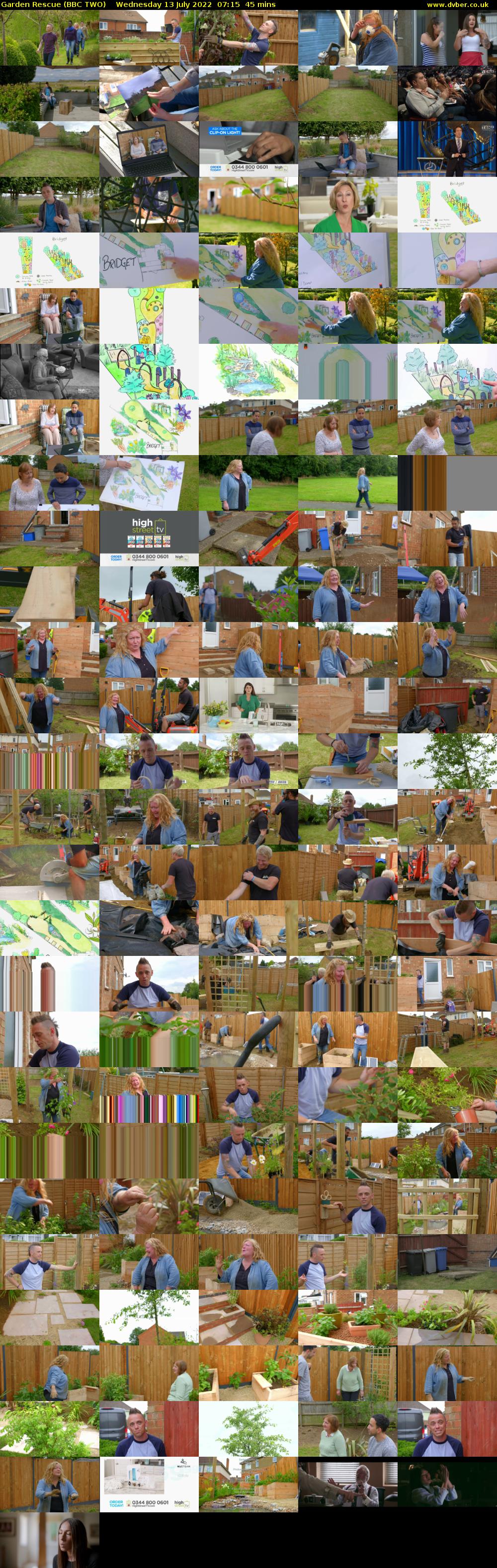 Garden Rescue (BBC TWO) Wednesday 13 July 2022 07:15 - 08:00