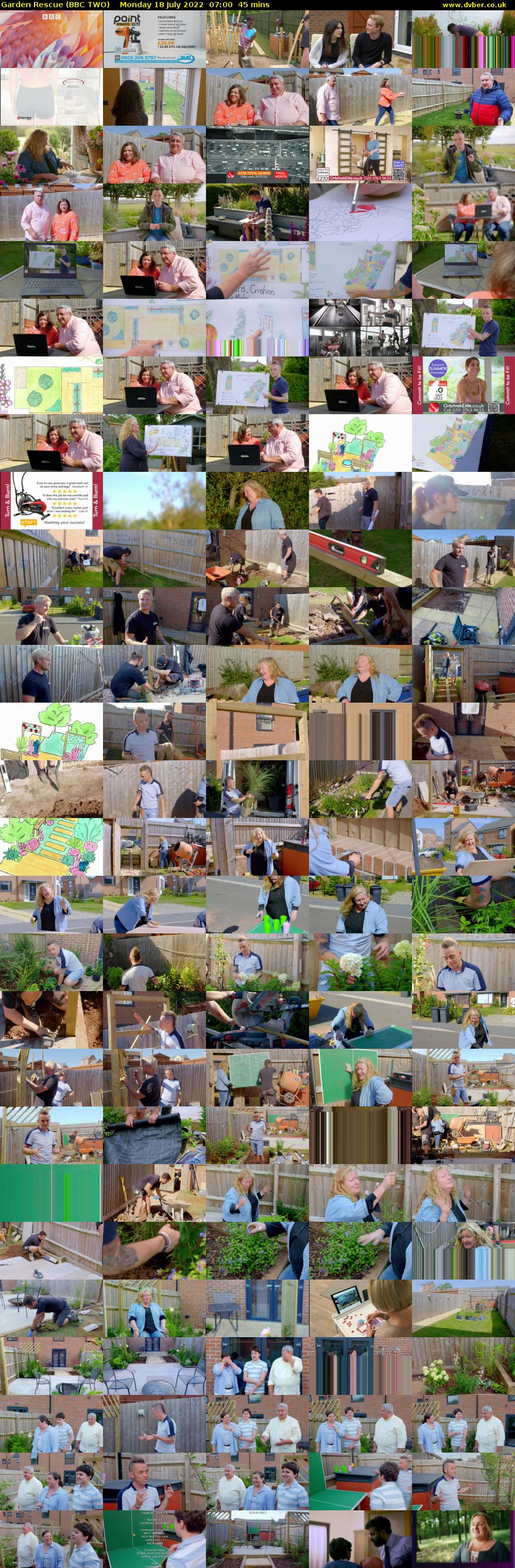 Garden Rescue (BBC TWO) Monday 18 July 2022 07:00 - 07:45