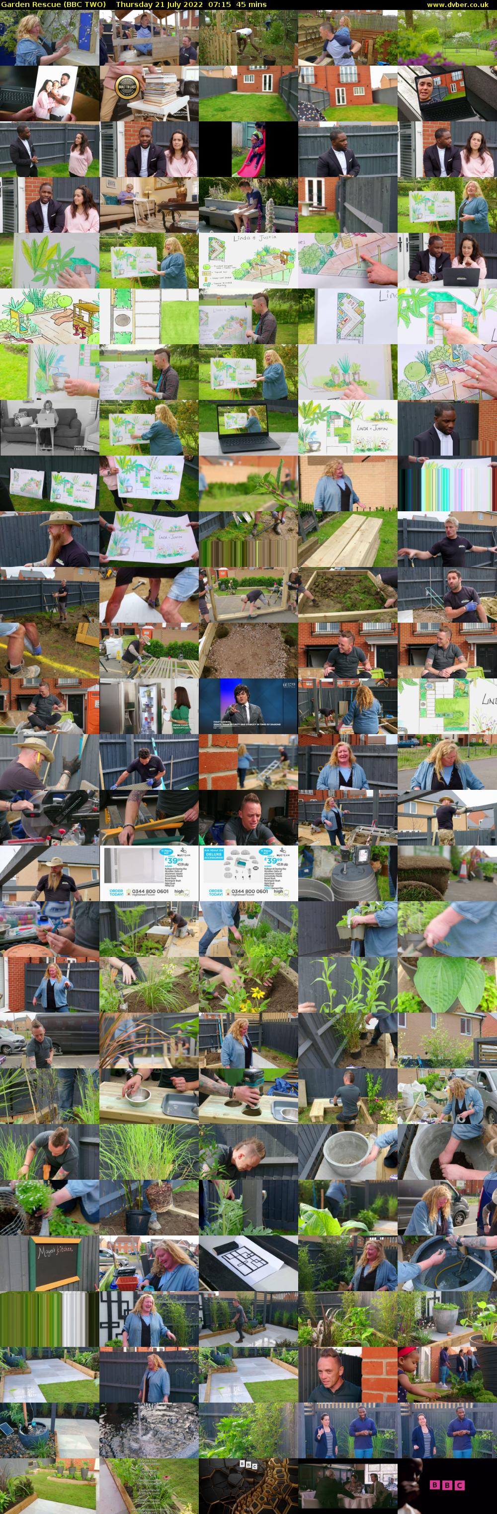 Garden Rescue (BBC TWO) Thursday 21 July 2022 07:15 - 08:00