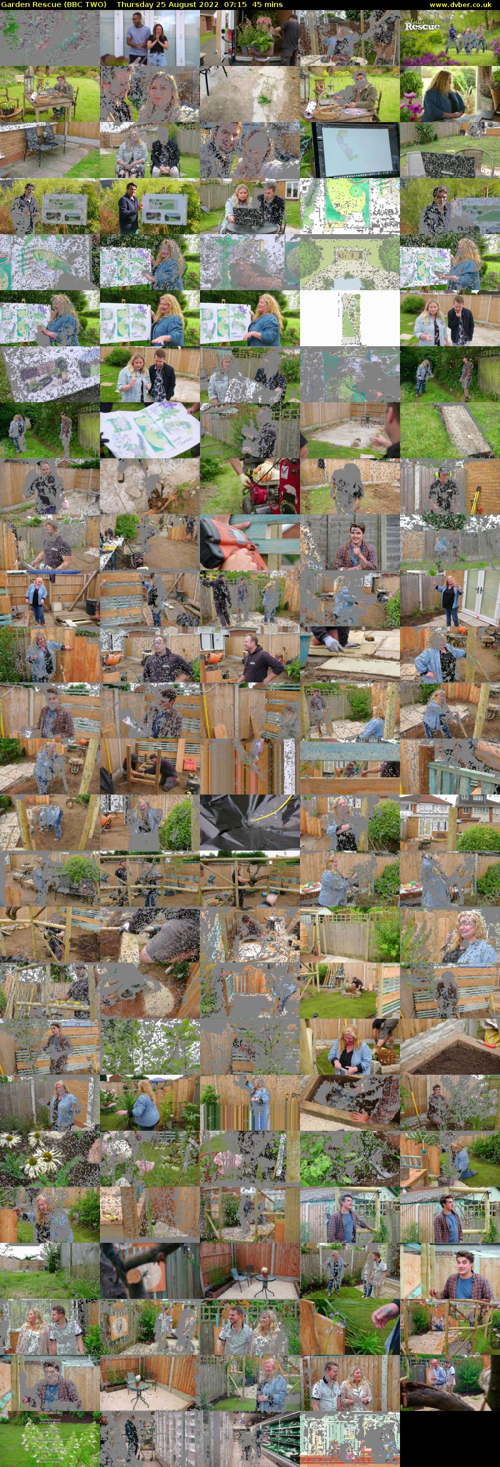Garden Rescue (BBC TWO) Thursday 25 August 2022 07:15 - 08:00