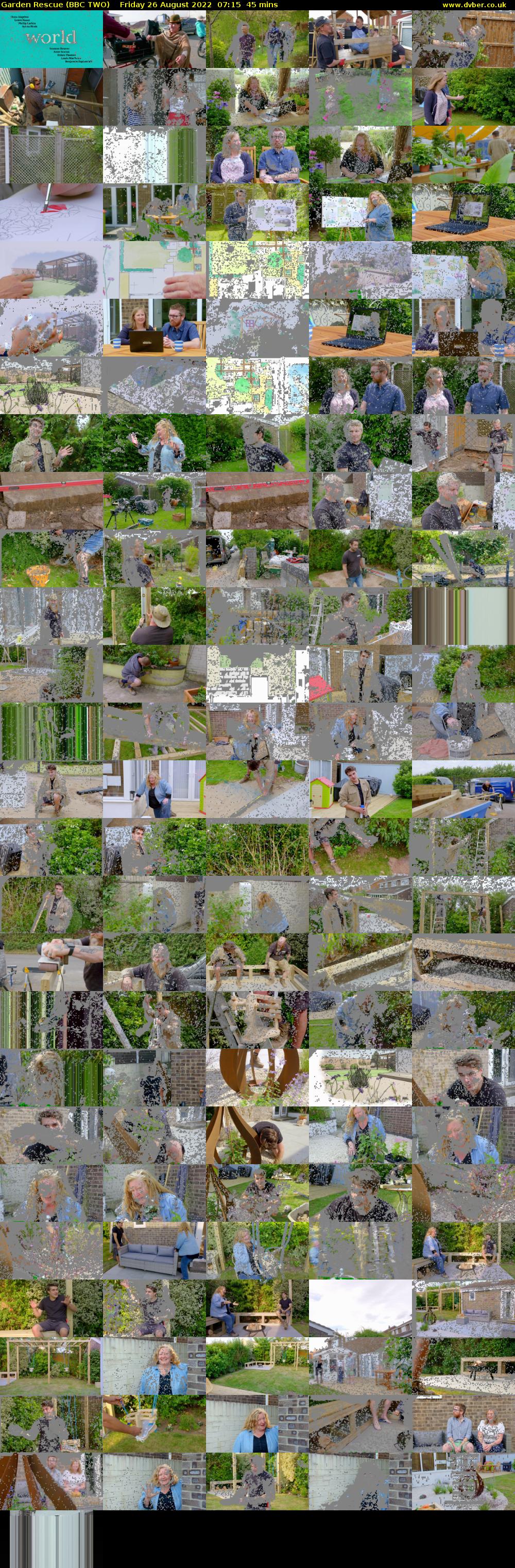 Garden Rescue (BBC TWO) Friday 26 August 2022 07:15 - 08:00