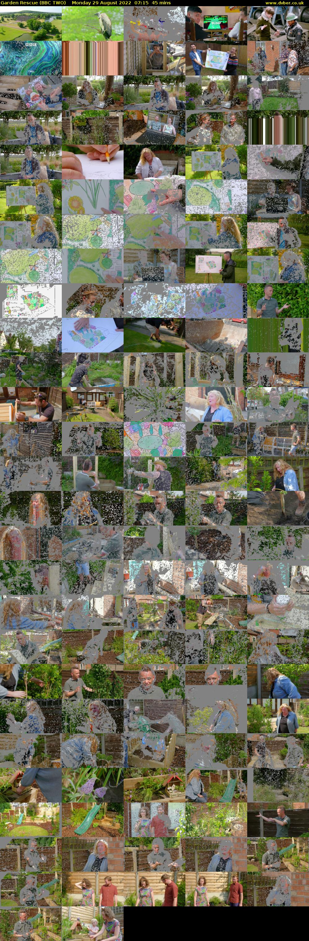 Garden Rescue (BBC TWO) Monday 29 August 2022 07:15 - 08:00
