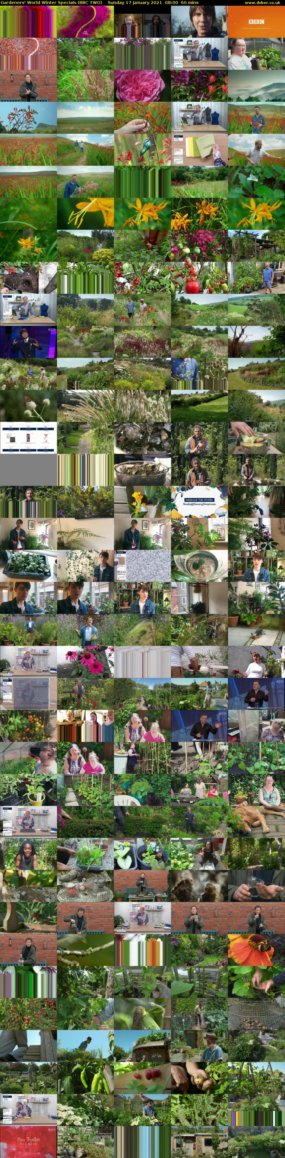 Gardeners' World Winter Specials (BBC TWO) Sunday 17 January 2021 08:00 - 09:00