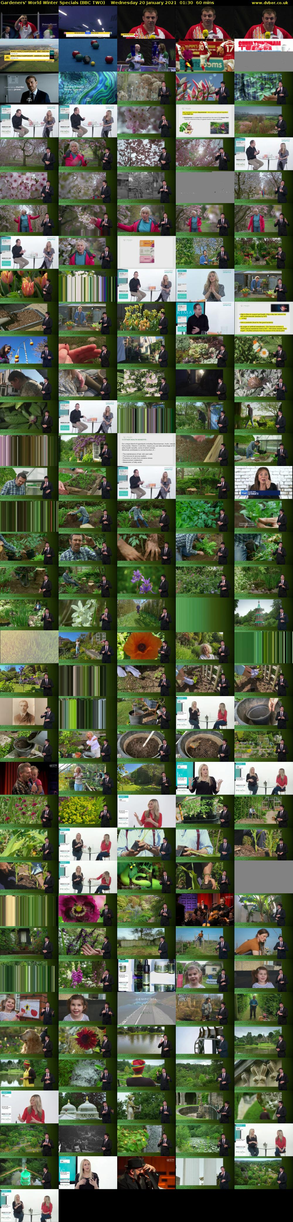 Gardeners' World Winter Specials (BBC TWO) Wednesday 20 January 2021 01:30 - 02:30