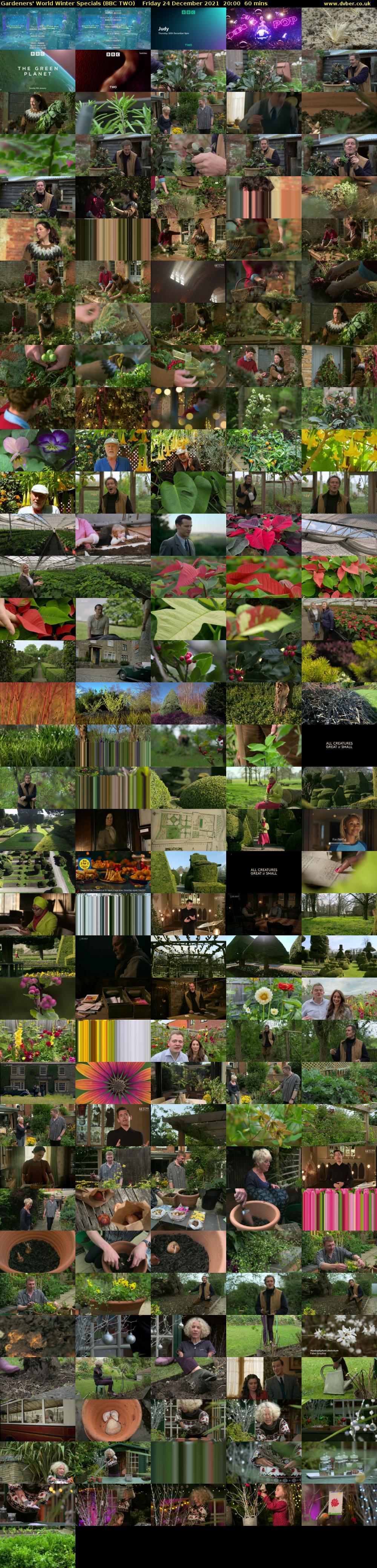 Gardeners' World Winter Specials (BBC TWO) Friday 24 December 2021 20:00 - 21:00