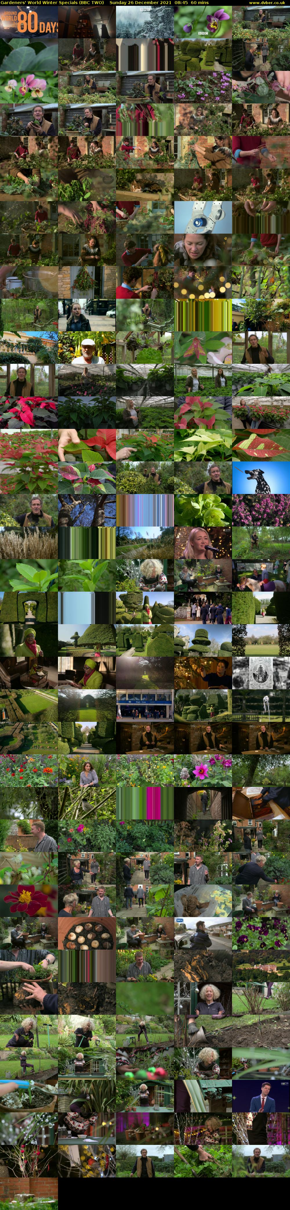 Gardeners' World Winter Specials (BBC TWO) Sunday 26 December 2021 08:45 - 09:45