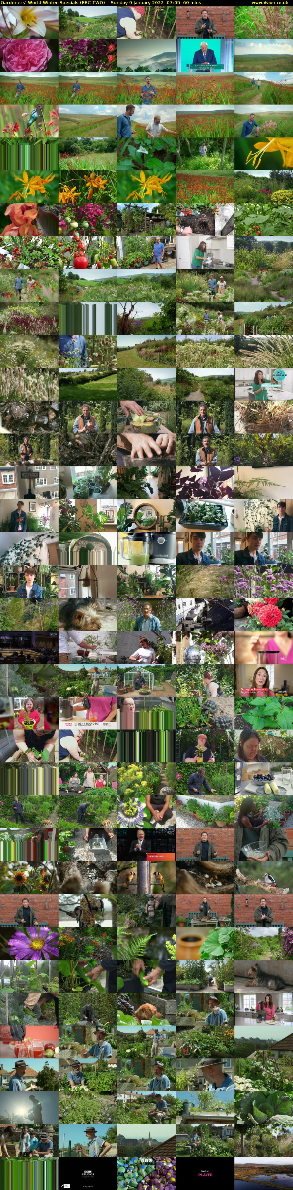 Gardeners' World Winter Specials (BBC TWO) Sunday 9 January 2022 07:05 - 08:05