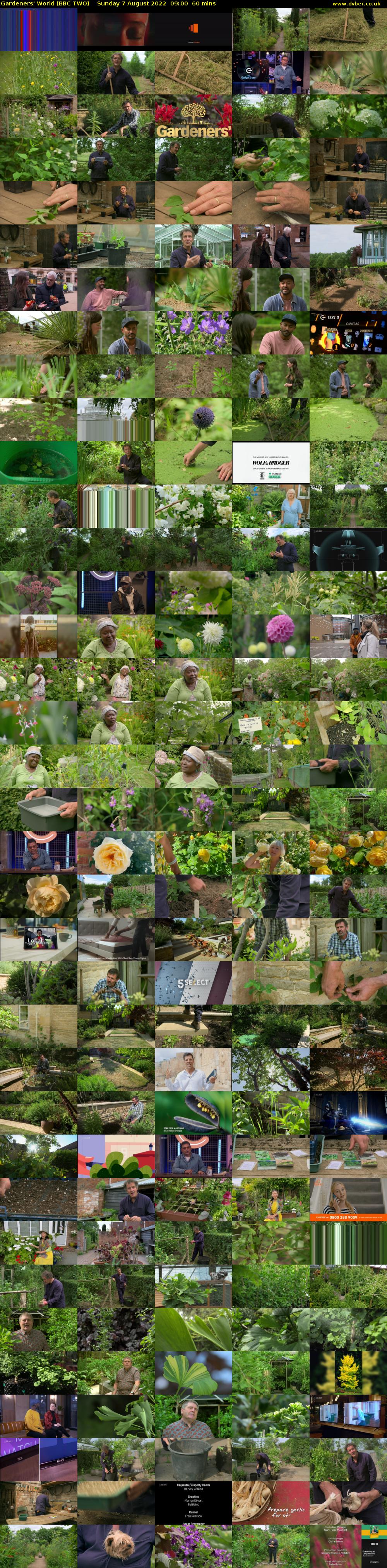 Gardeners' World (BBC TWO) Sunday 7 August 2022 09:00 - 10:00