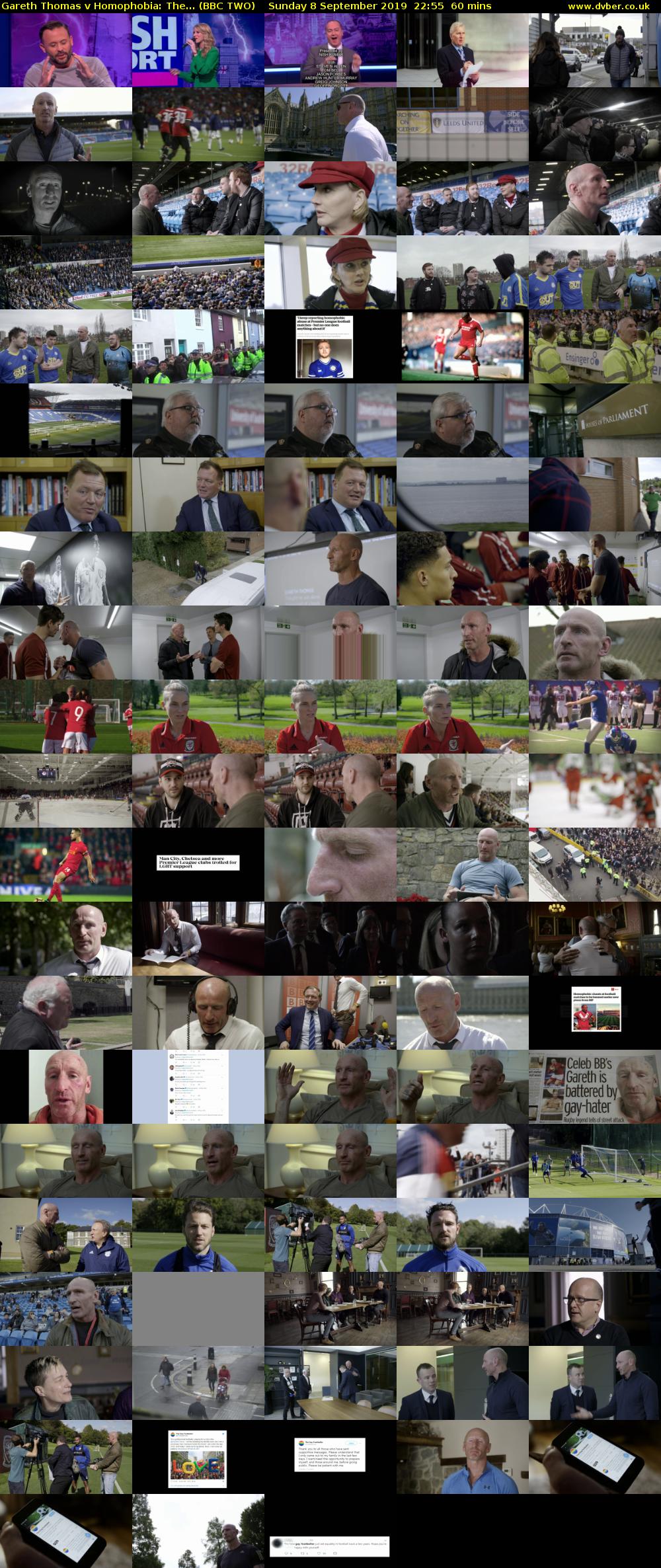 Gareth Thomas v Homophobia: The... (BBC TWO) Sunday 8 September 2019 22:55 - 23:55