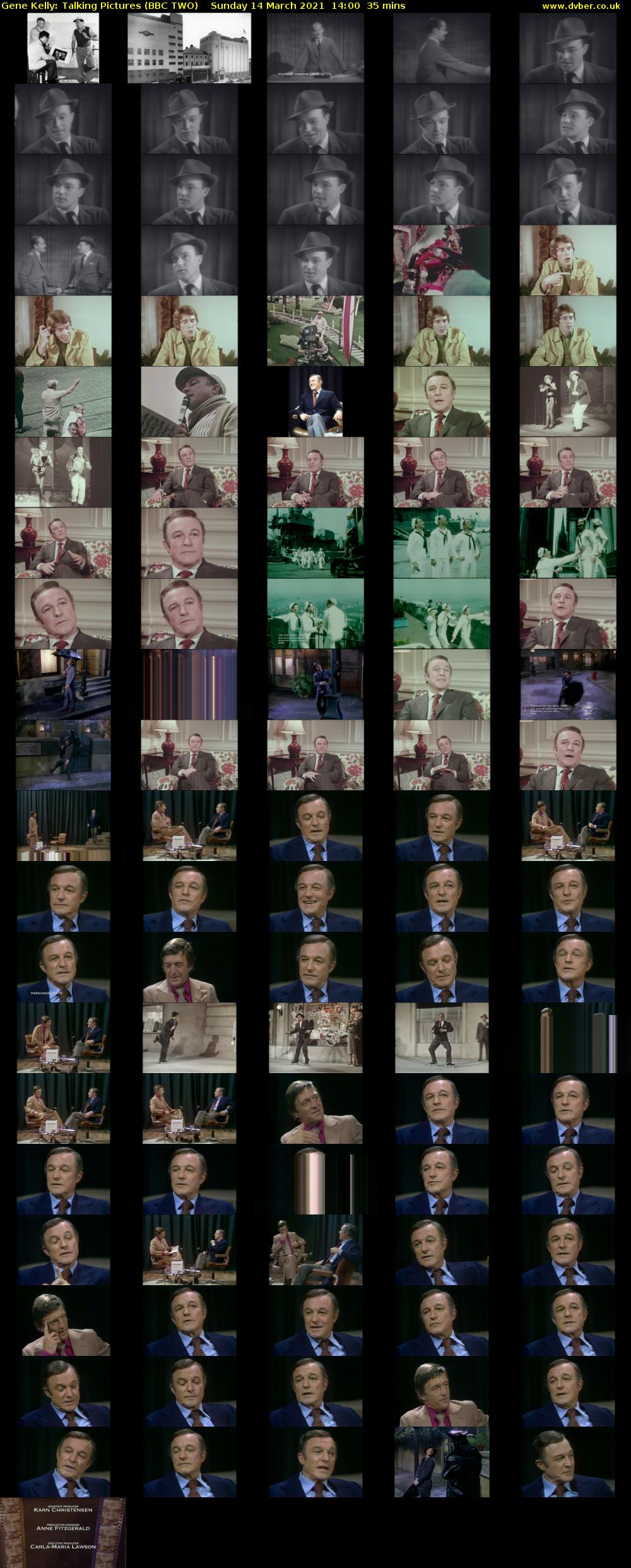 Gene Kelly: Talking Pictures (BBC TWO) Sunday 14 March 2021 14:00 - 14:35