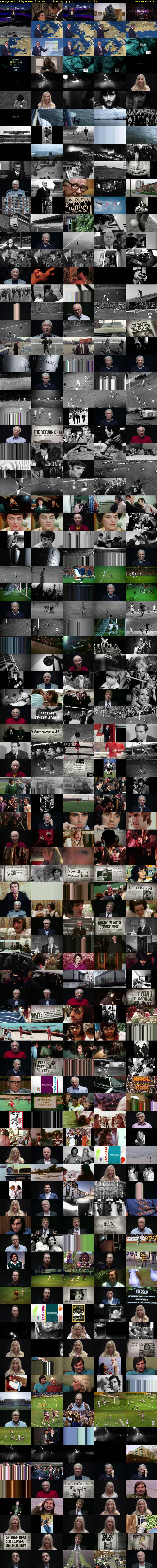 George Best: All by Himself (BBC TWO) Thursday 6 July 2017 23:15 - 00:45