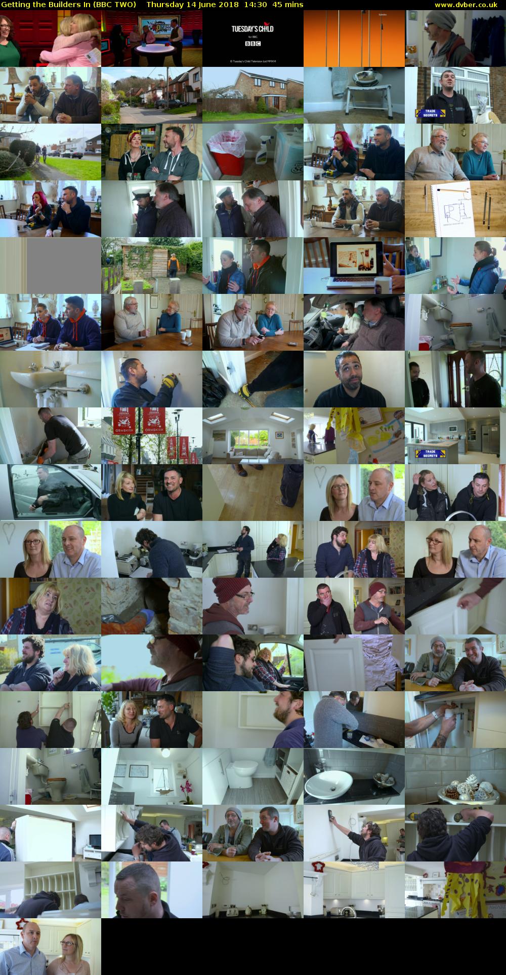 Getting the Builders In (BBC TWO) Thursday 14 June 2018 14:30 - 15:15