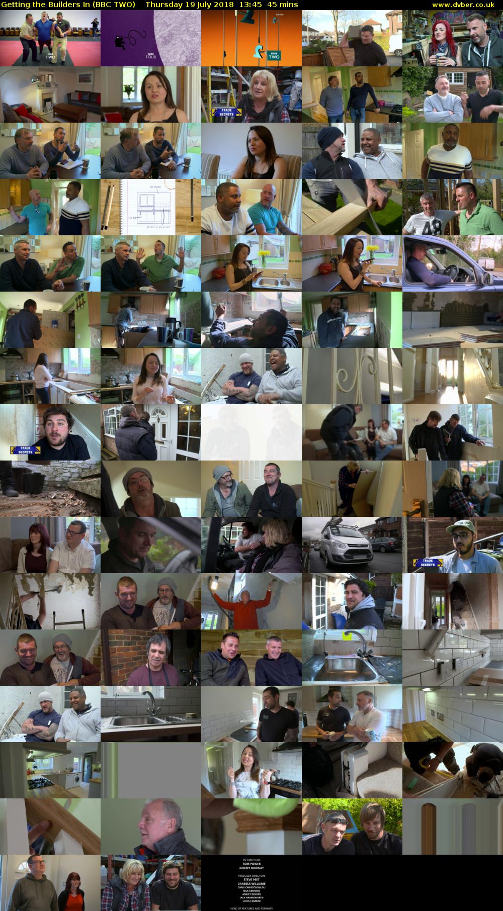 Getting the Builders In (BBC TWO) Thursday 19 July 2018 13:45 - 14:30