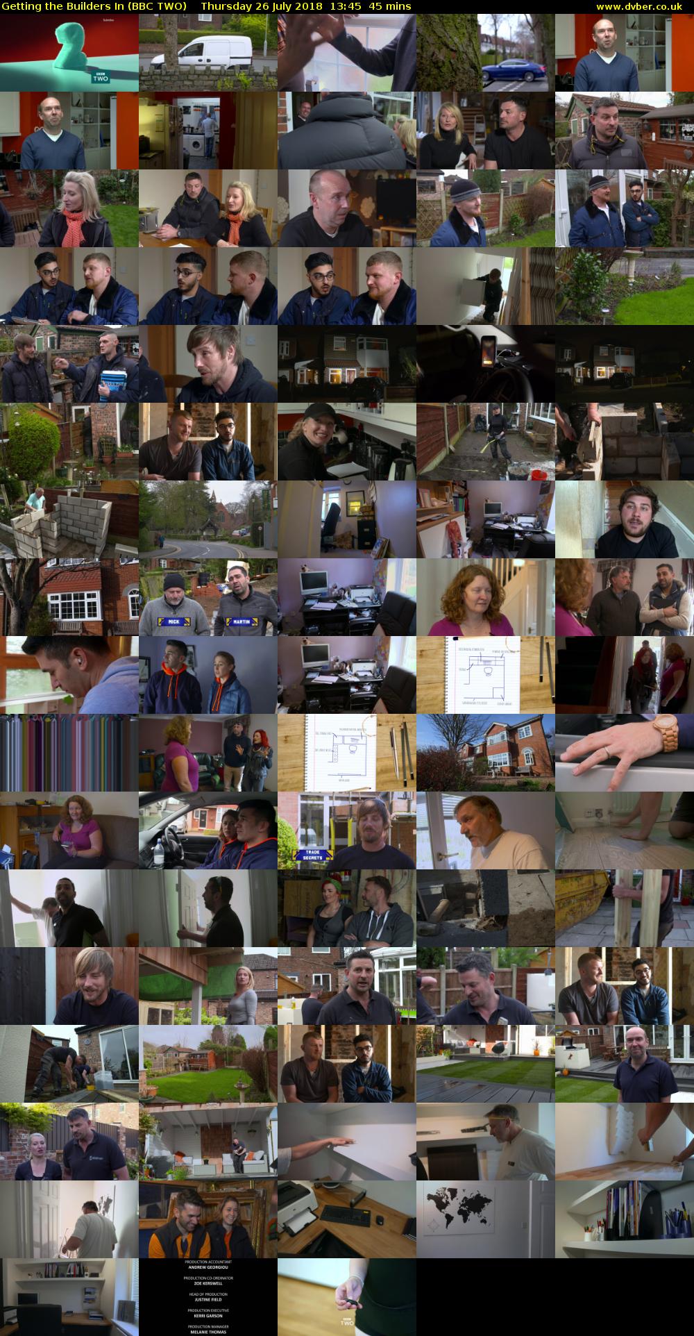 Getting the Builders In (BBC TWO) Thursday 26 July 2018 13:45 - 14:30