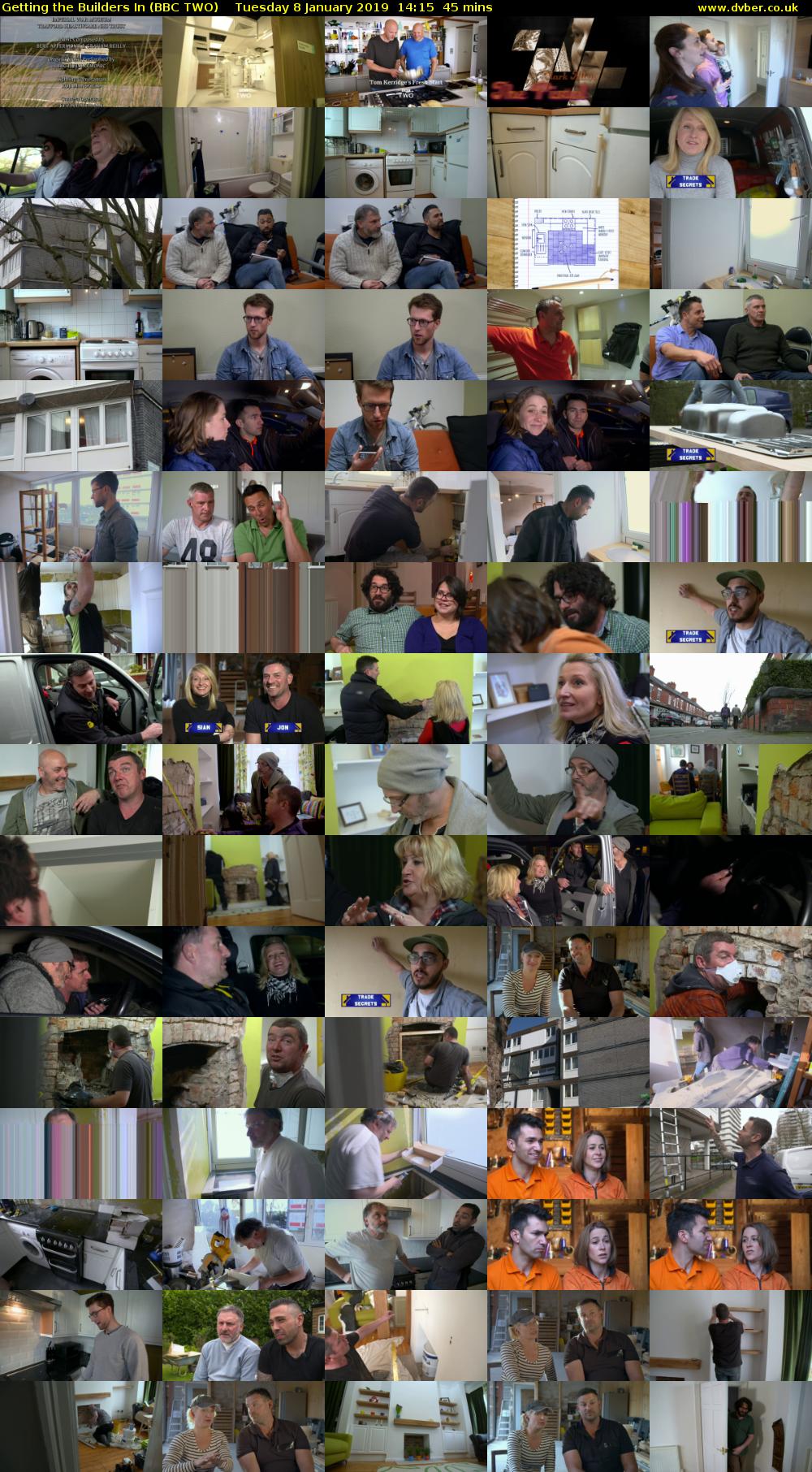 Getting the Builders In (BBC TWO) Tuesday 8 January 2019 14:15 - 15:00