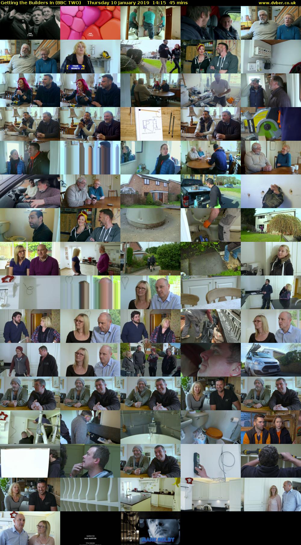 Getting the Builders In (BBC TWO) Thursday 10 January 2019 14:15 - 15:00