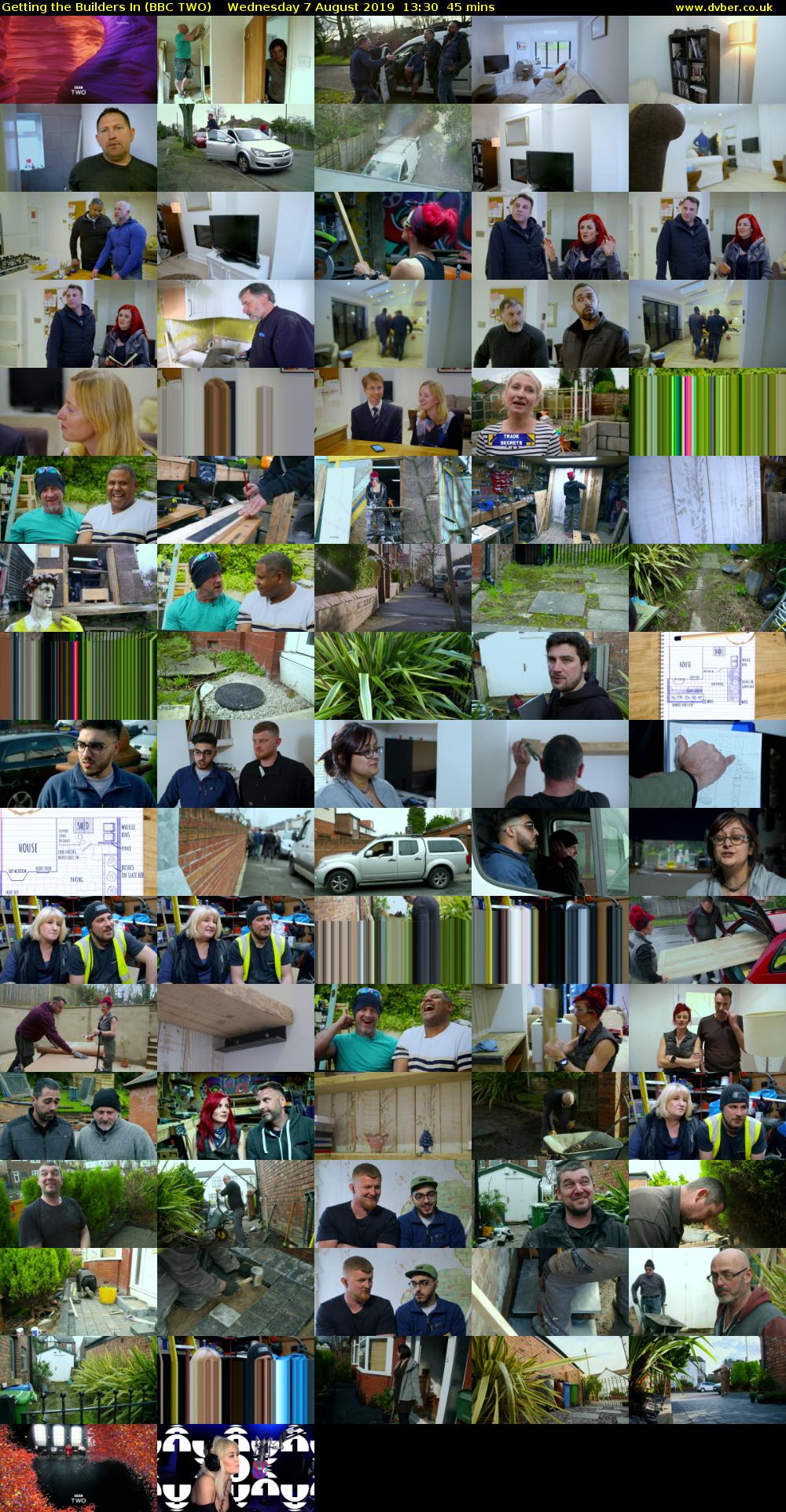Getting the Builders In (BBC TWO) Wednesday 7 August 2019 13:30 - 14:15