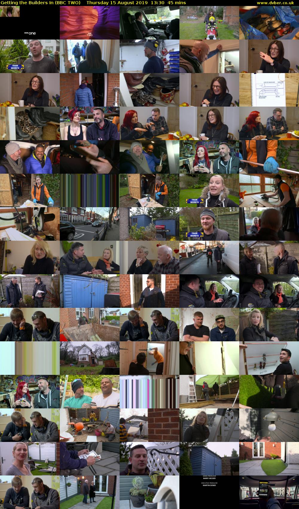Getting the Builders In (BBC TWO) Thursday 15 August 2019 13:30 - 14:15