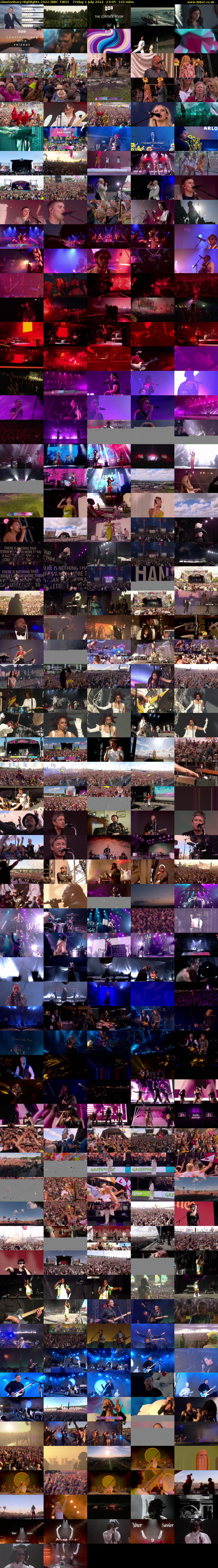 Glastonbury Highlights 2022 (BBC TWO) Friday 1 July 2022 23:05 - 01:05