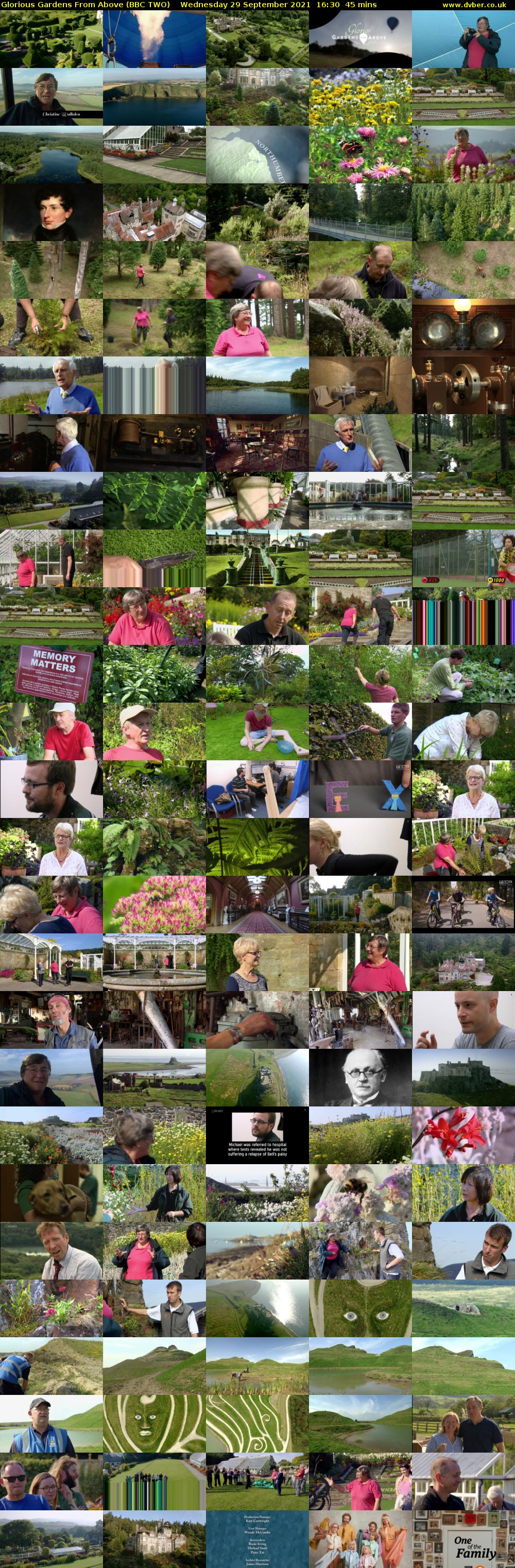 Glorious Gardens From Above (BBC TWO) Wednesday 29 September 2021 16:30 - 17:15
