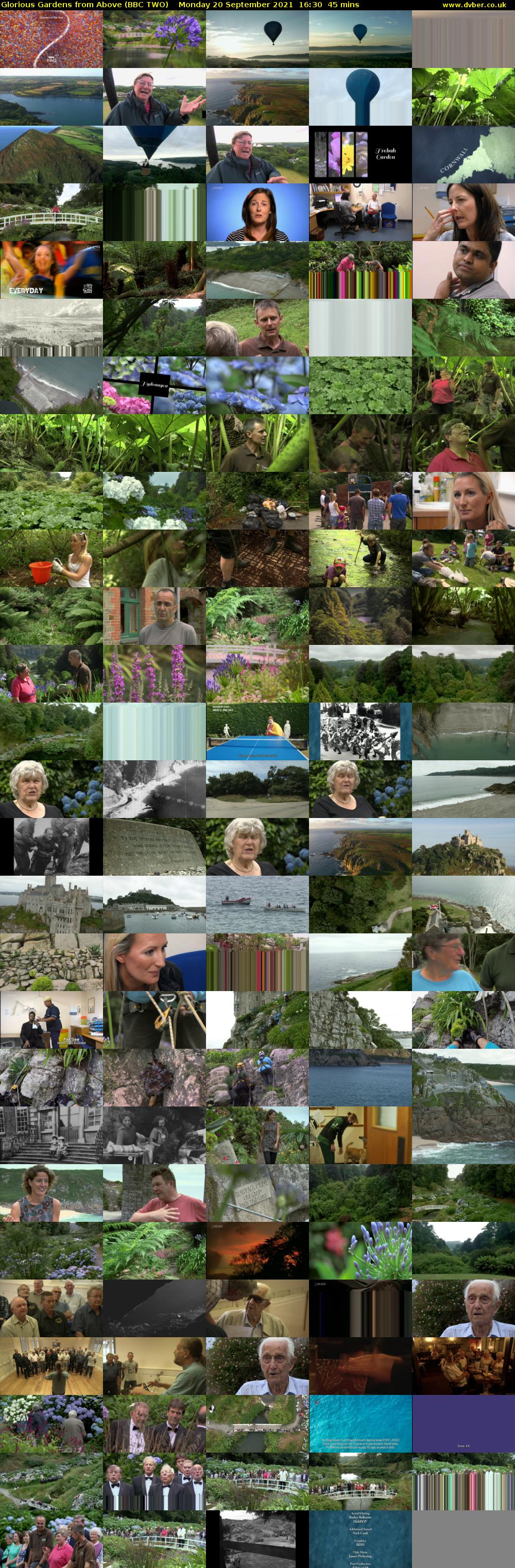 Glorious Gardens from Above (BBC TWO) Monday 20 September 2021 16:30 - 17:15