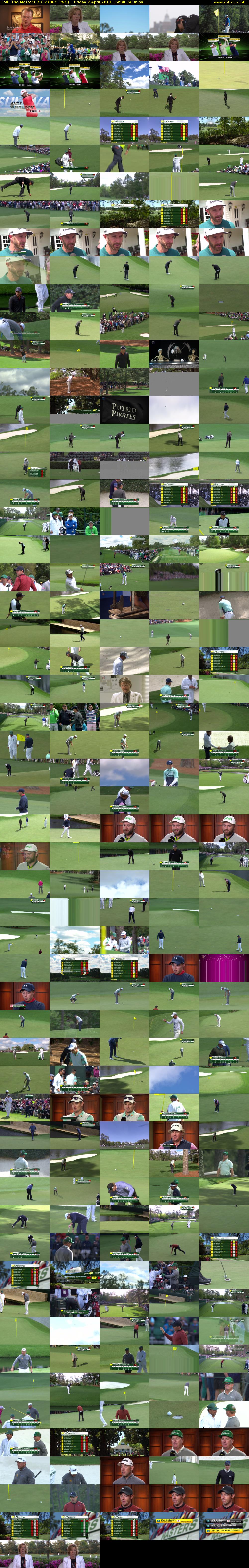 Golf: The Masters 2017 (BBC TWO) Friday 7 April 2017 19:00 - 20:00