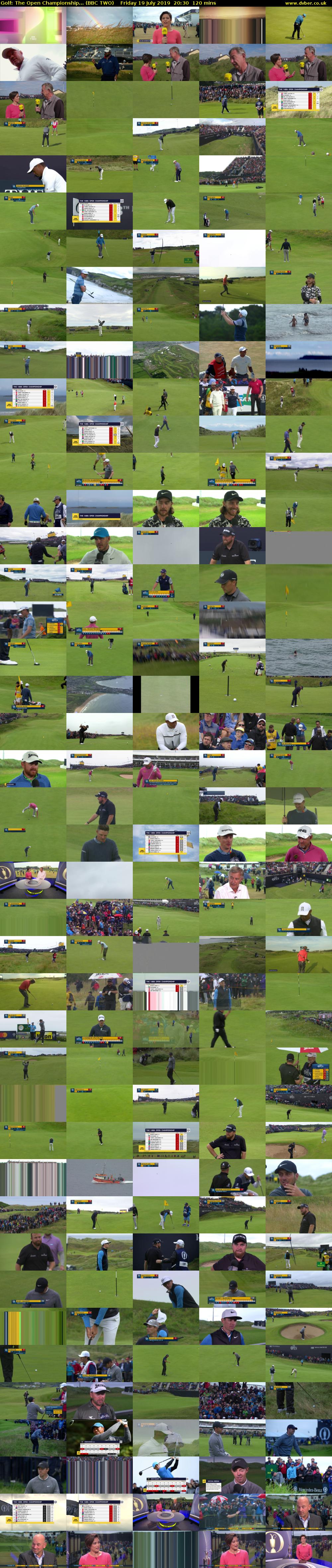 Golf: The Open Championship... (BBC TWO) Friday 19 July 2019 20:30 - 22:30
