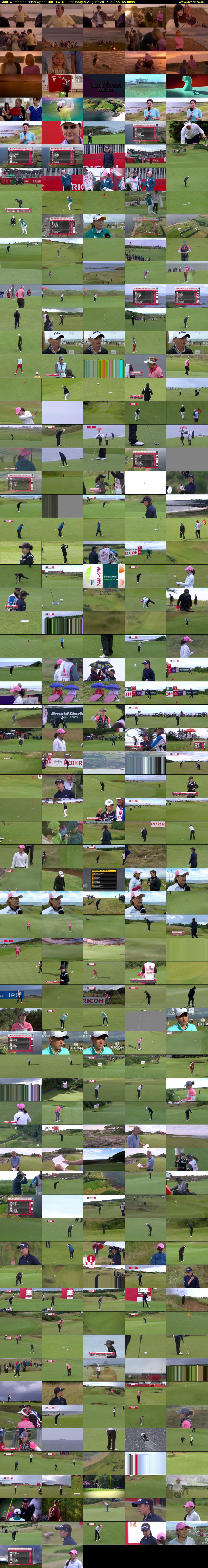 Golf: Women's British Open (BBC TWO) Saturday 5 August 2017 23:55 - 01:00