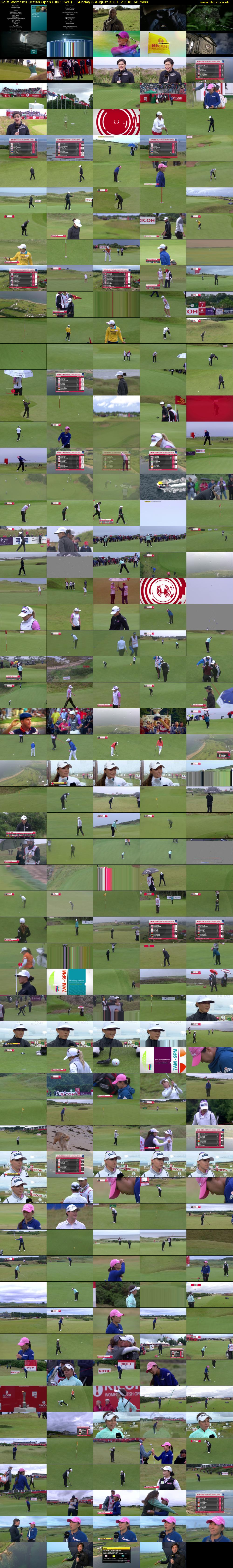Golf: Women's British Open (BBC TWO) Sunday 6 August 2017 23:30 - 00:30