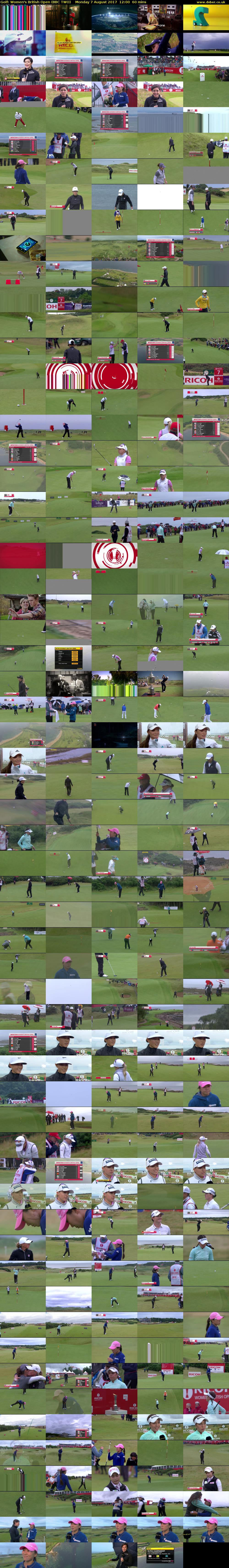 Golf: Women's British Open (BBC TWO) Monday 7 August 2017 12:00 - 13:00