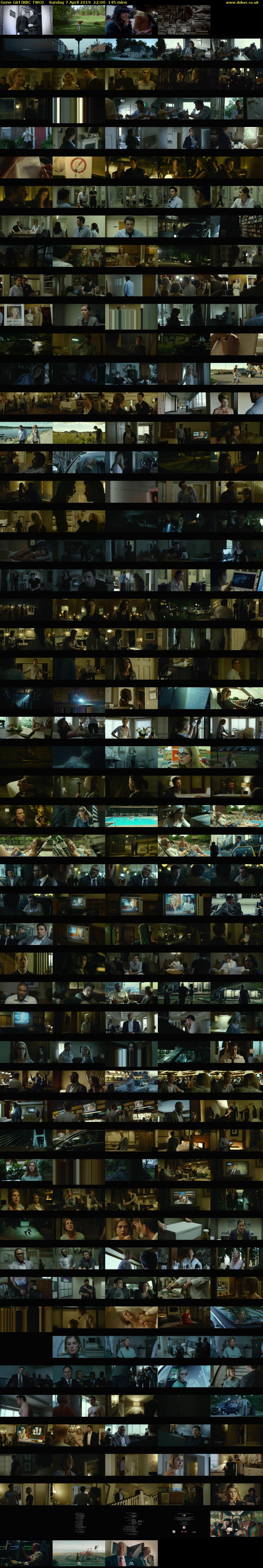 Gone Girl (BBC TWO) Sunday 7 April 2019 22:00 - 00:25