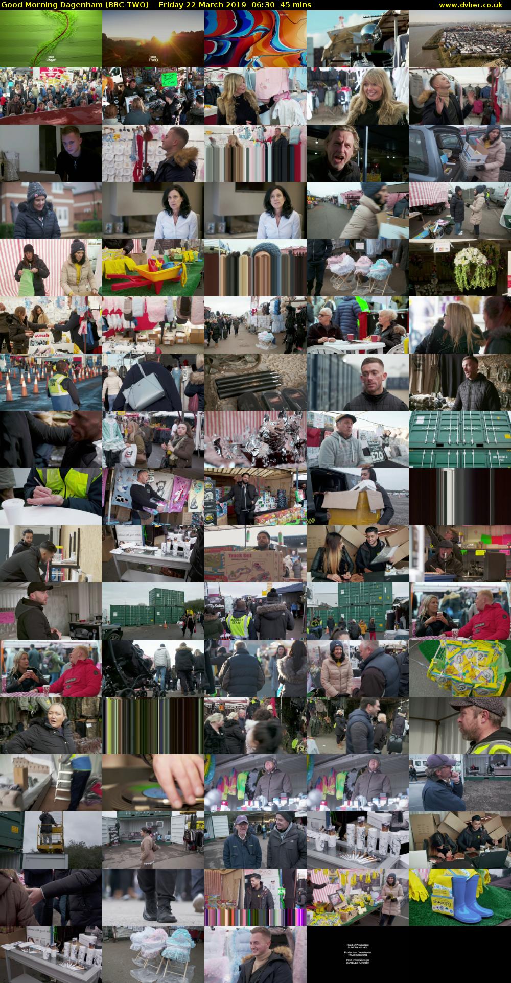 Good Morning Dagenham (BBC TWO) Friday 22 March 2019 06:30 - 07:15