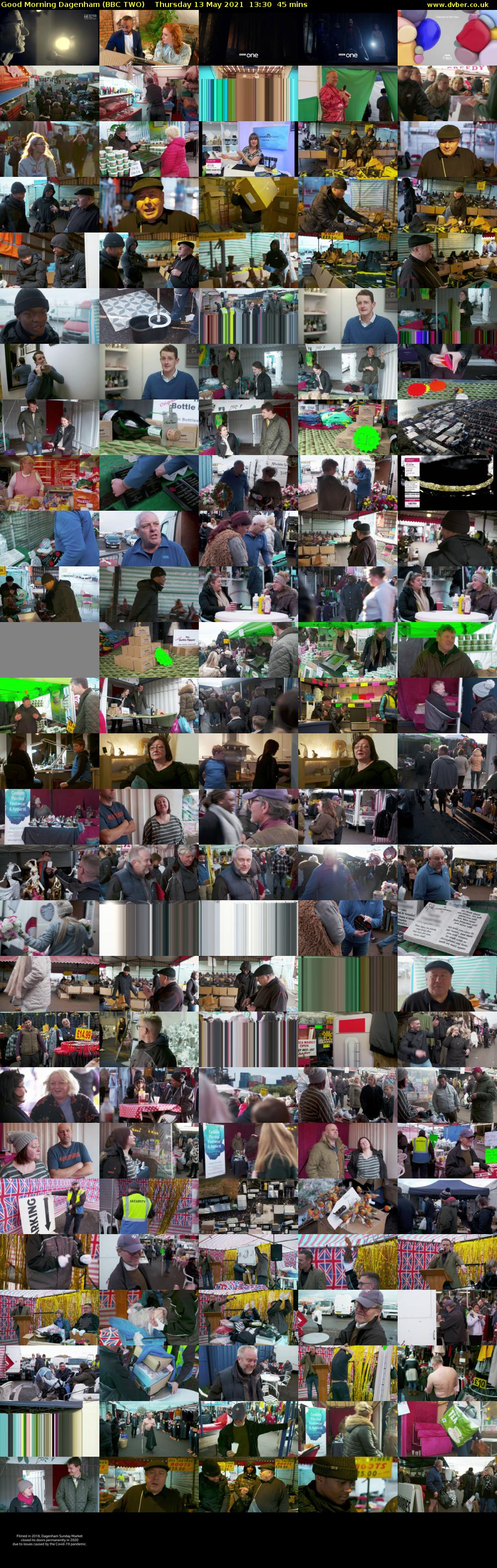 Good Morning Dagenham (BBC TWO) Thursday 13 May 2021 13:30 - 14:15
