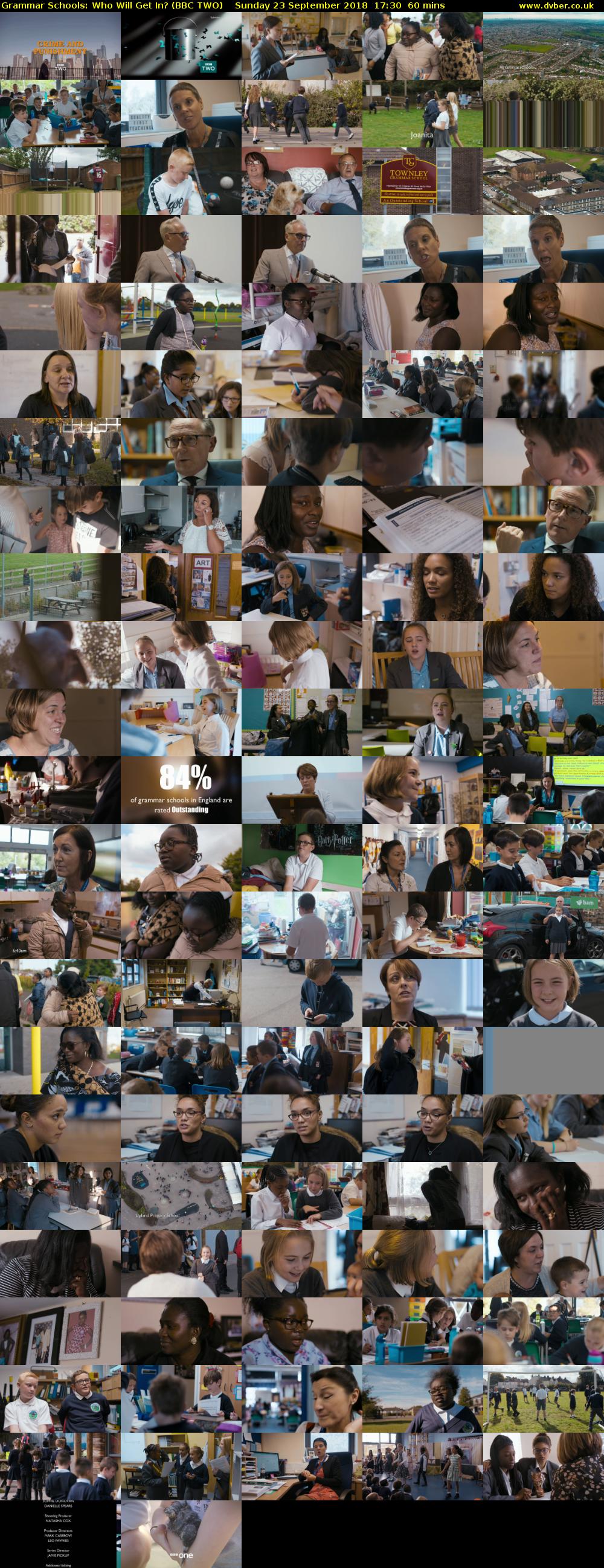 Grammar Schools: Who Will Get In? (BBC TWO) Sunday 23 September 2018 17:30 - 18:30
