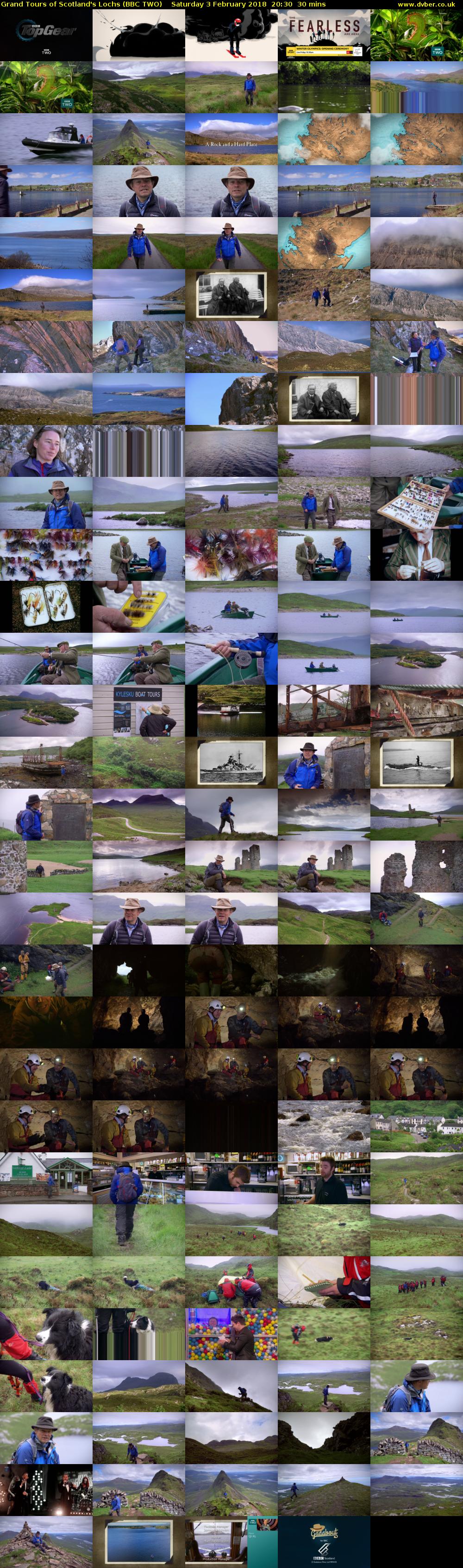 Grand Tours of Scotland's Lochs (BBC TWO) Saturday 3 February 2018 20:30 - 21:00