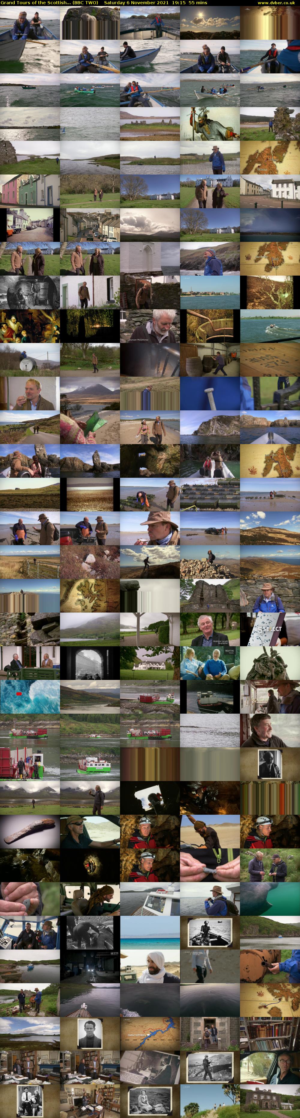 Grand Tours of the Scottish... (BBC TWO) Saturday 6 November 2021 19:15 - 20:10