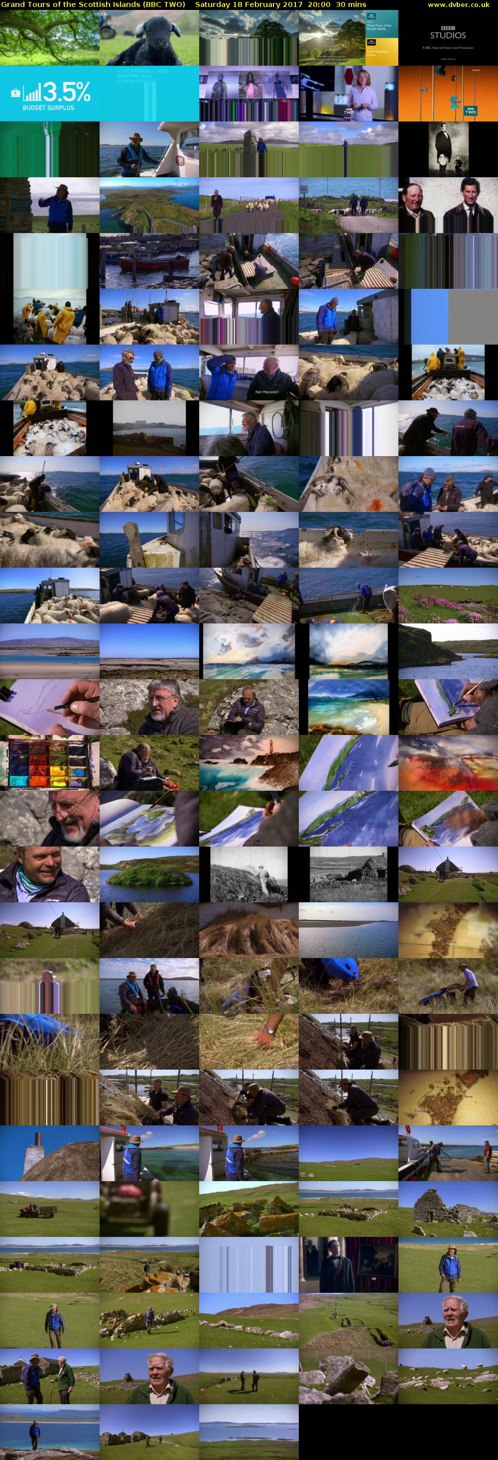 Grand Tours of the Scottish Islands (BBC TWO) Saturday 18 February 2017 20:00 - 20:30