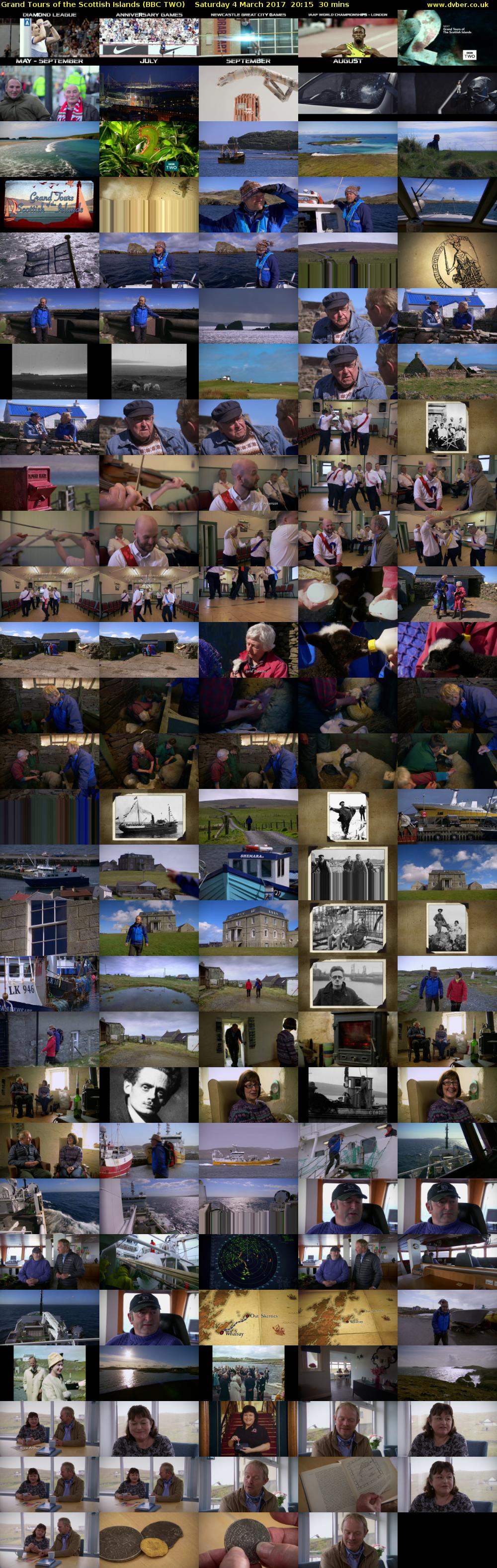 Grand Tours of the Scottish Islands (BBC TWO) Saturday 4 March 2017 20:15 - 20:45