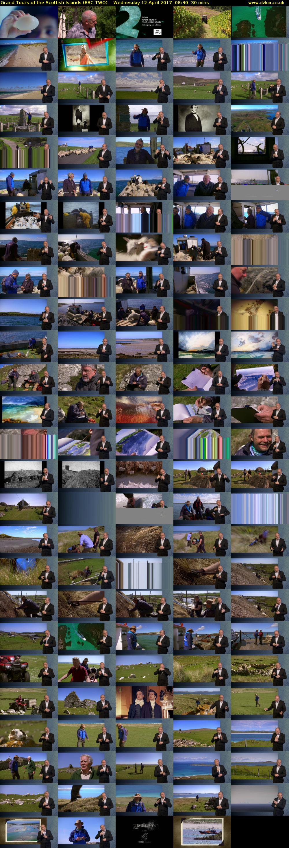 Grand Tours of the Scottish Islands (BBC TWO) Wednesday 12 April 2017 08:30 - 09:00