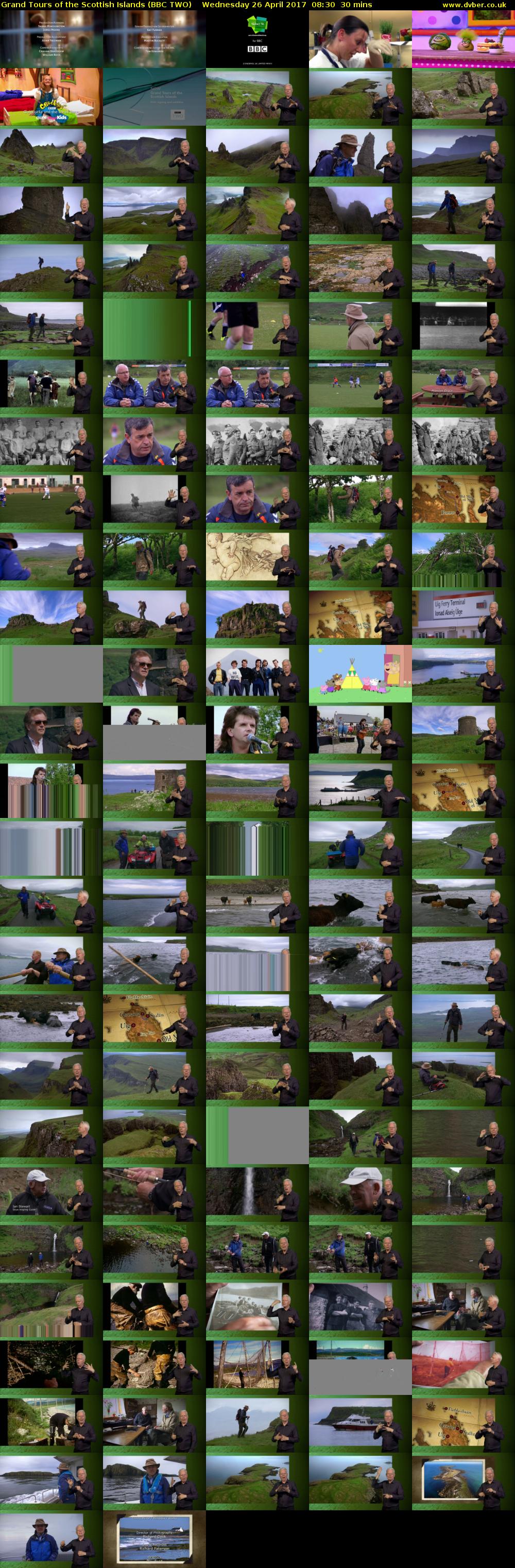 Grand Tours of the Scottish Islands (BBC TWO) Wednesday 26 April 2017 08:30 - 09:00
